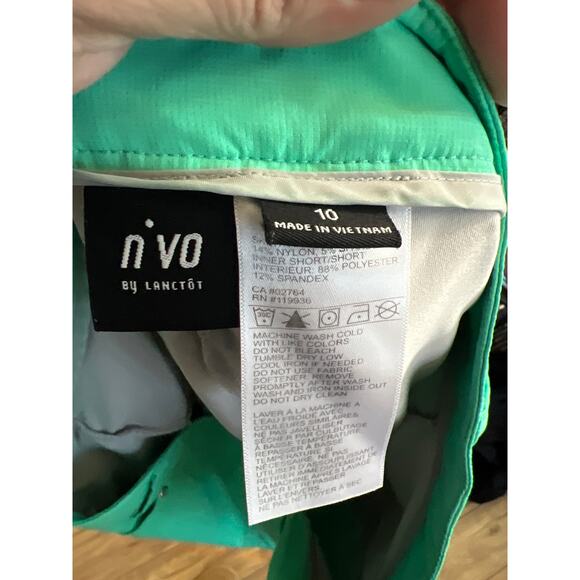 Nivo size 10 green golf skort - Picture 4 of 5